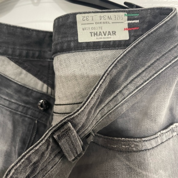 DIESEL JEANS Thavar slim/skinny SIZE 34 - Picture 3 of 16